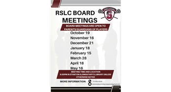 RSLC BOARD MEETINGS